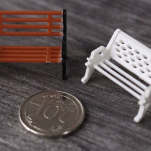 Mini Benches (White Colour)