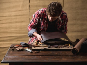 Leather making workshop