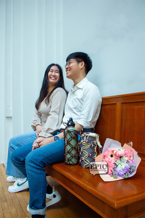 Valentine'S Special - Couple'S Paracord Bottle Holder | Epic Workshops, Singapore | June, 2026 Valentine'S Special - Couple'S Paracord Bottle Holder