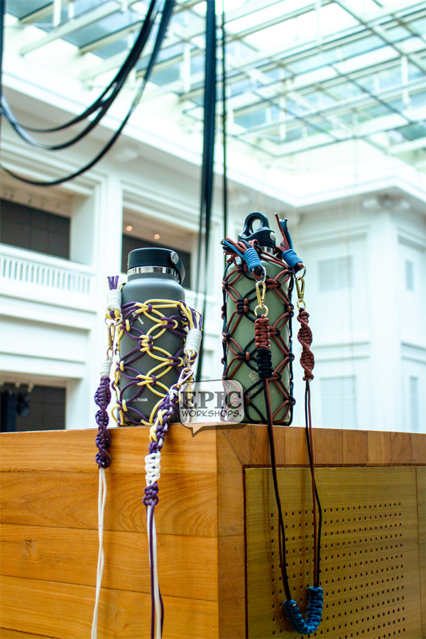 Valentine'S Special - Couple'S Paracord Bottle Holder - Image 2 | Epic Workshops, Singapore | June, 2026 Valentine'S Special - Couple'S Paracord Bottle Holder - Image 2