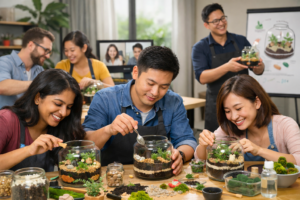 Terrarium Team Building in Singapore