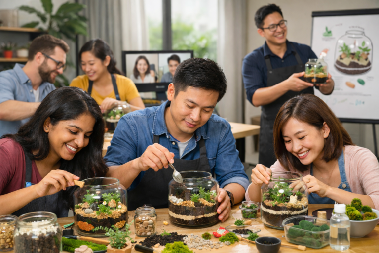 Terrarium Team Building in Singapore