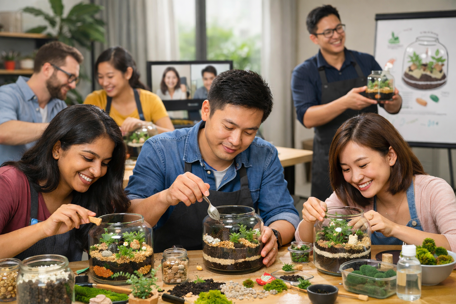 Terrarium Team Building in Singapore